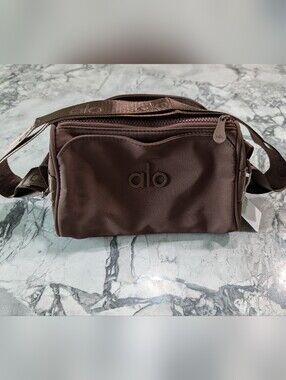 Alo Yoga Espresso Shoulder Crossbody Bag Nwt